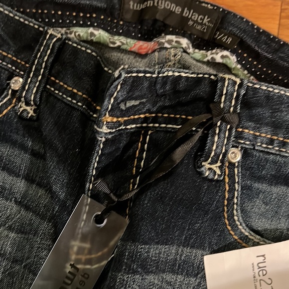 NWT Slim boot jeans size 3/4 - Picture 5 of 9